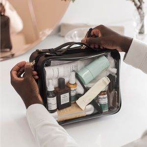 Large Clear Calpak Cosmetic Case
